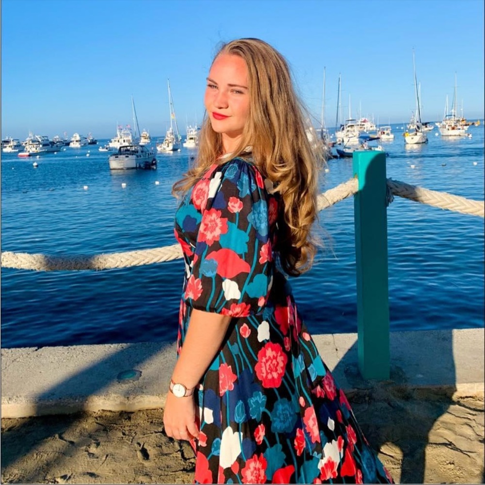 Kate spade flower Bed Lawn Dress